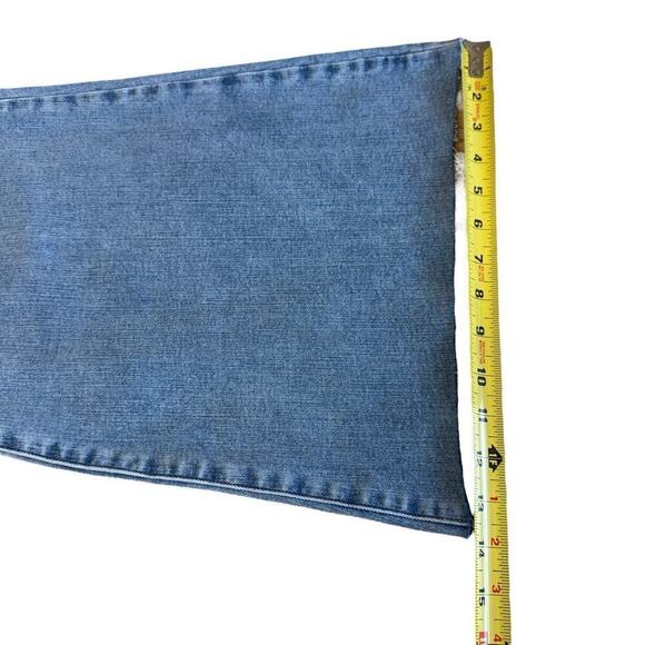 Express Jeans Women's 70s Flare Midrise Sz XL Flex Hyper Stretch Wide Legs - Picture 12 of 12